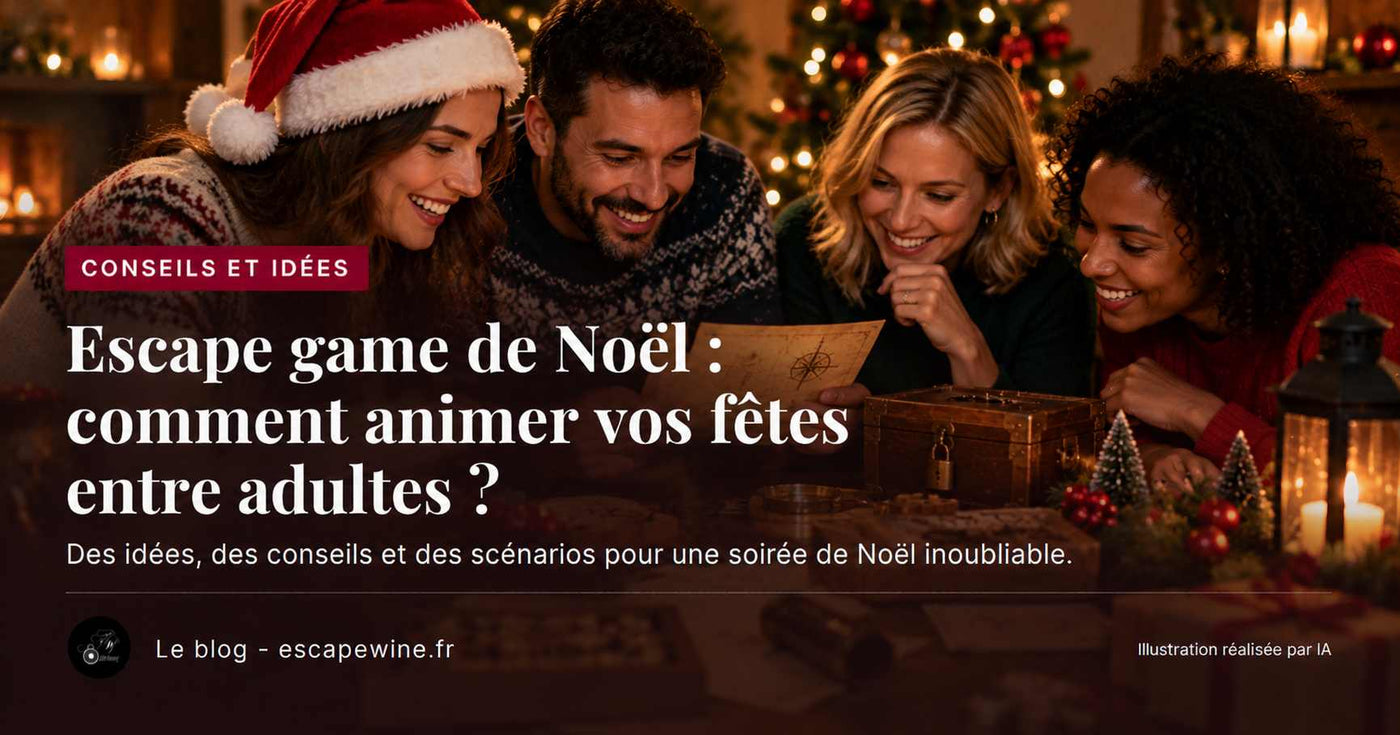 Escape game de Noël : comment animer vos fêtes entre adultes ?