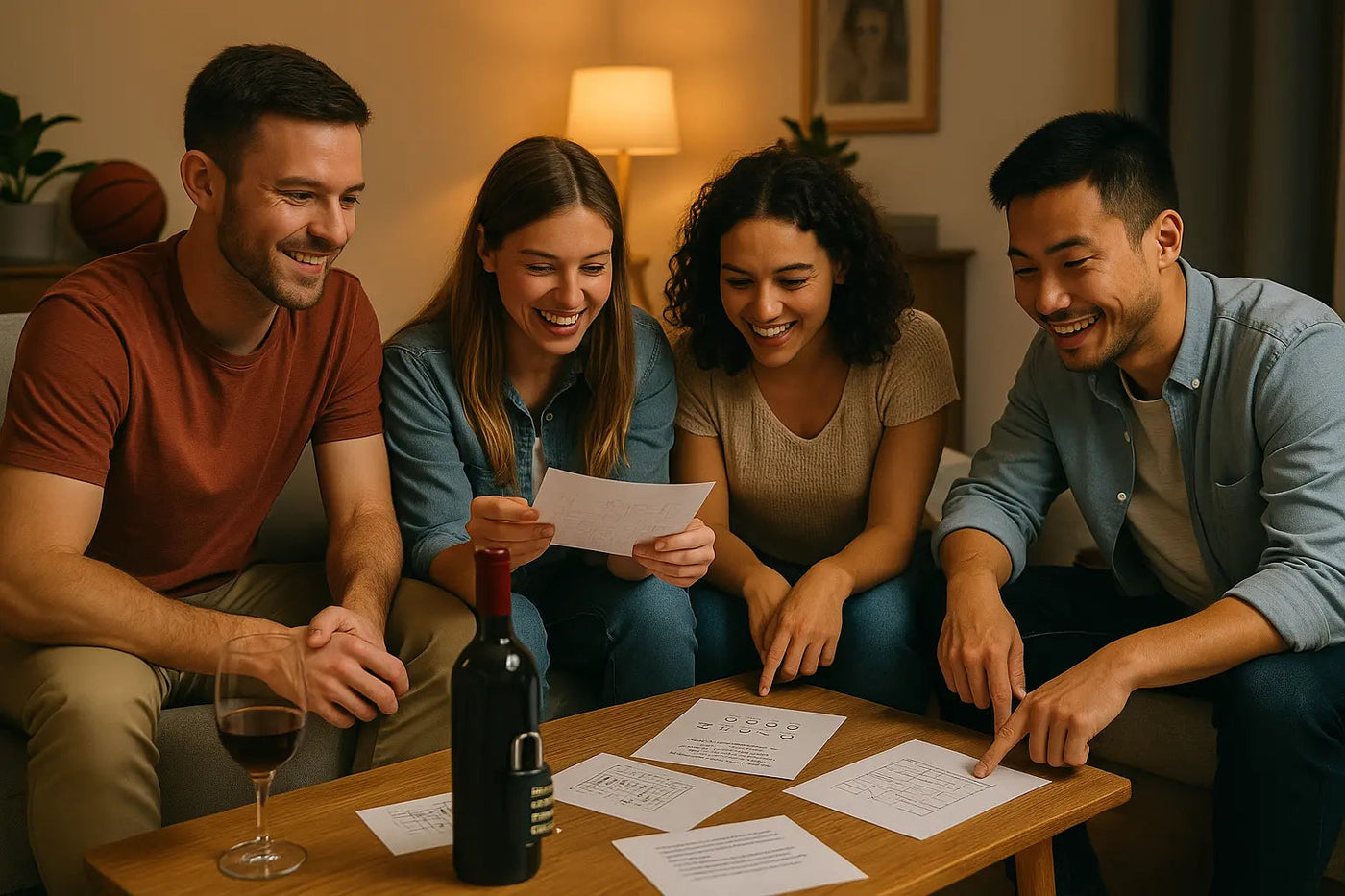 escape game à la maison