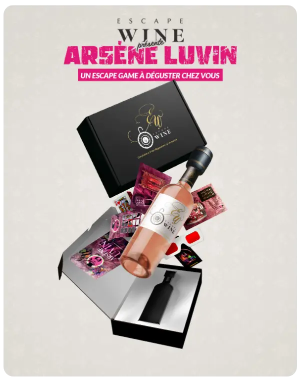 Arsène Luvin: Le gentleman cambrioleur- Escape game maison Escapewinebox
