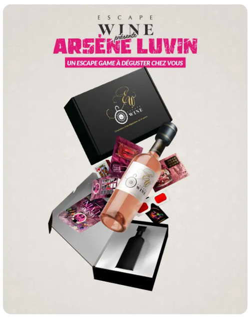 Arsène Luvin: Le gentleman cambrioleur- Escape game maison Escapewinebox