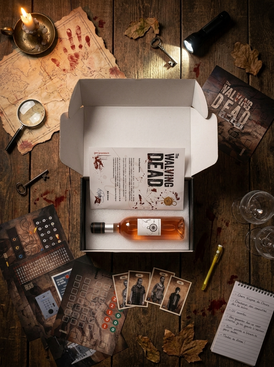 The Walving Dead: Zombie apocalypse- Escape game maison Escapewinebox
