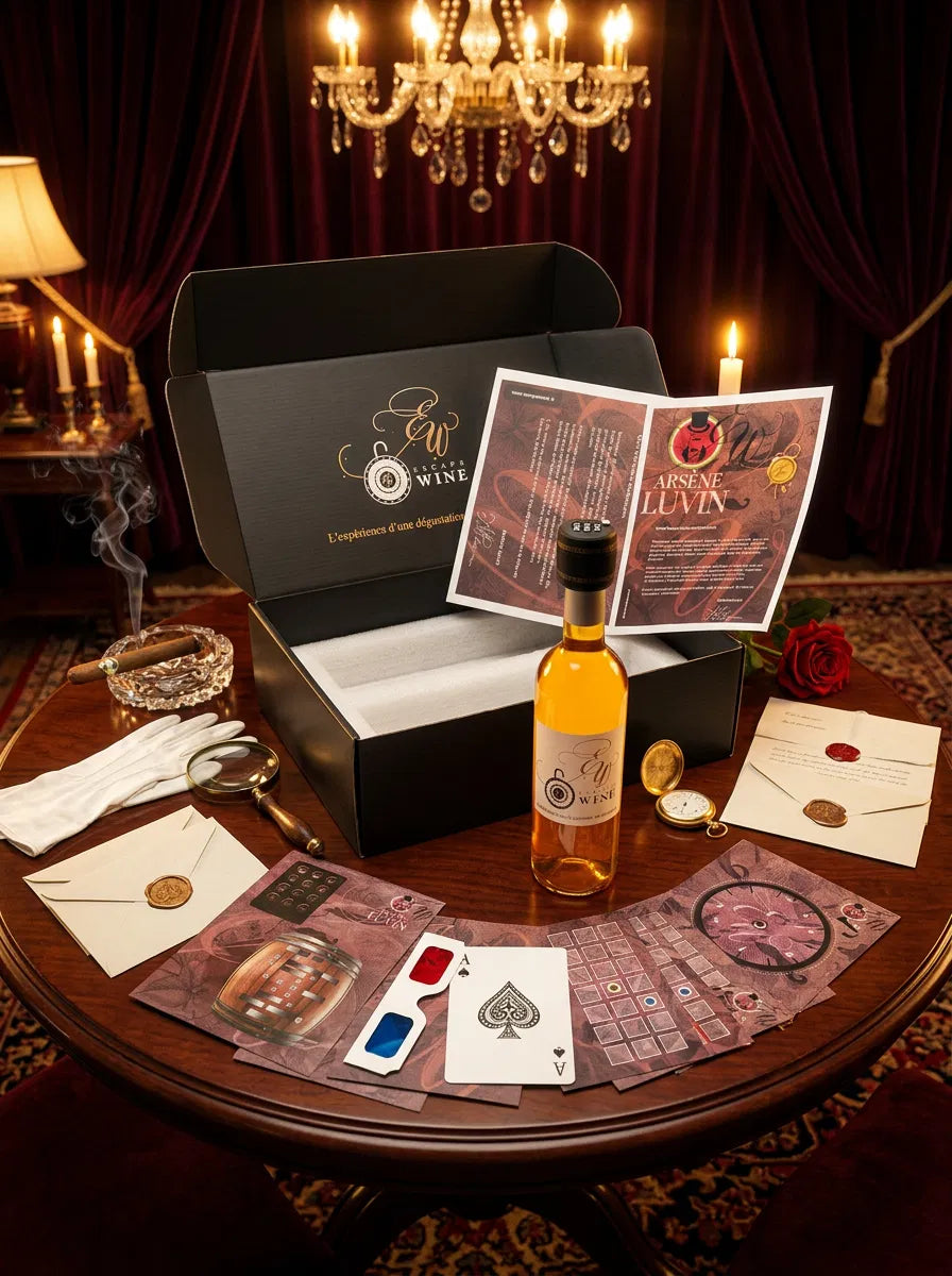 Arsène Luvin: Le gentleman cambrioleur- Escape game maison Escapewinebox