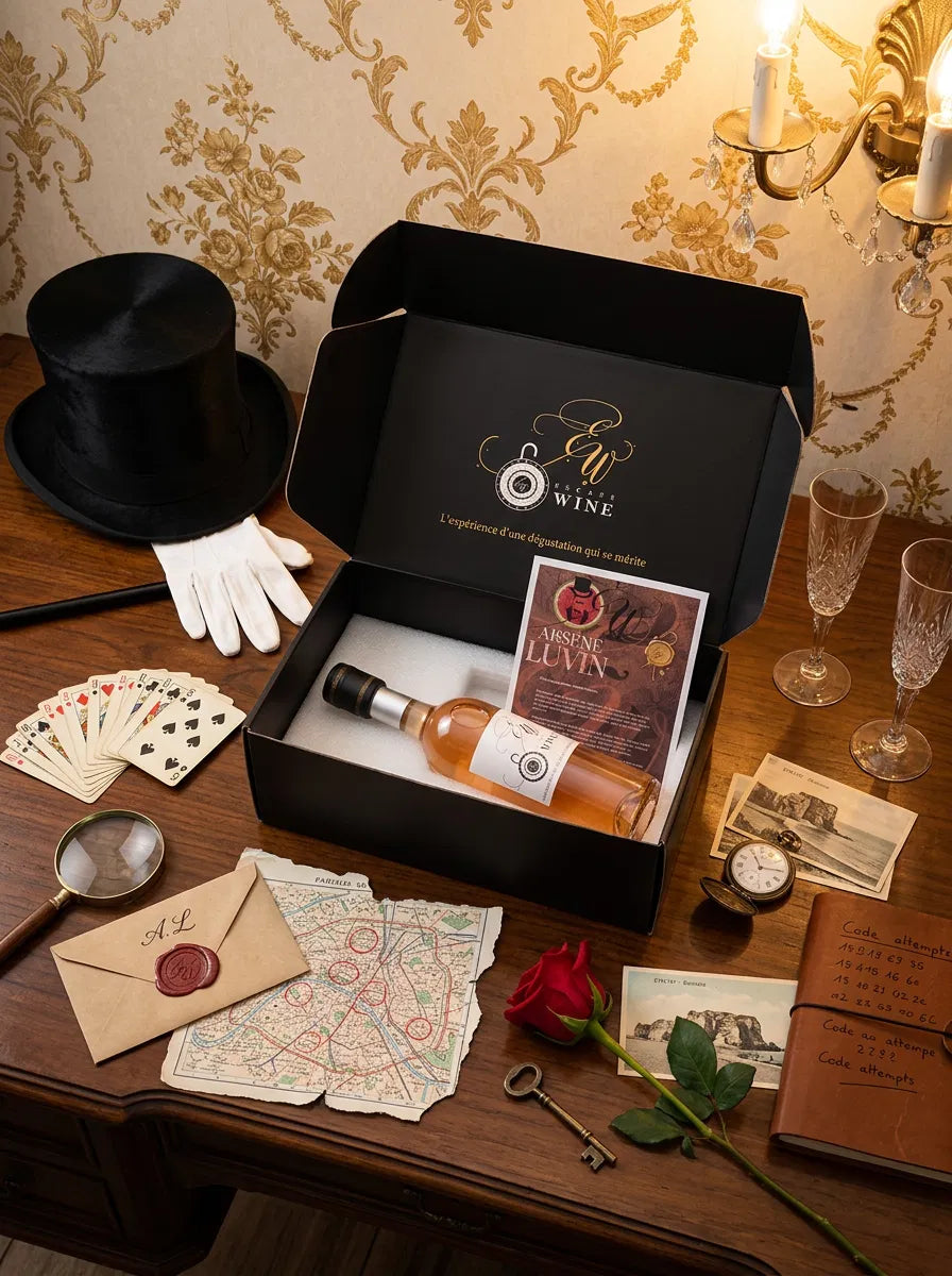 Arsène Luvin: Le gentleman cambrioleur- Escape game maison Escapewinebox